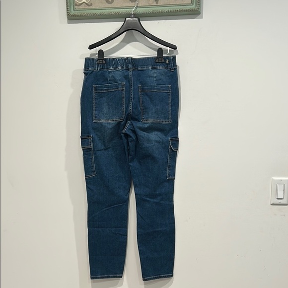 Juicy Couture cargo style Blue Straight Leg Jeans women’s 30 new w tags - Picture 6 of 6